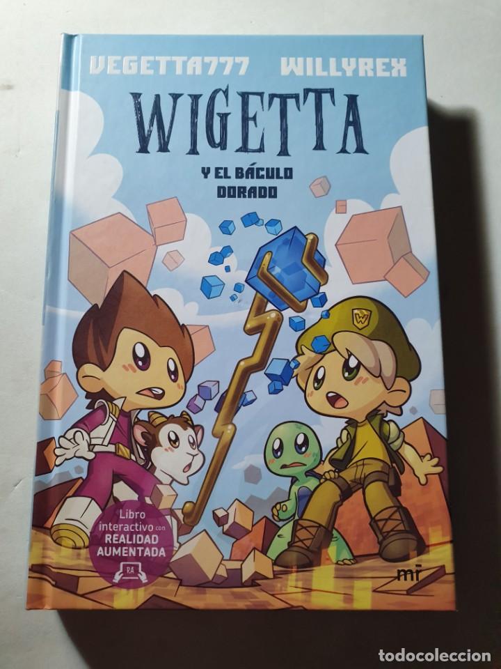 Wigetta y el Báculo Dorado. El segundo libro publicado por el rey de minecraft.