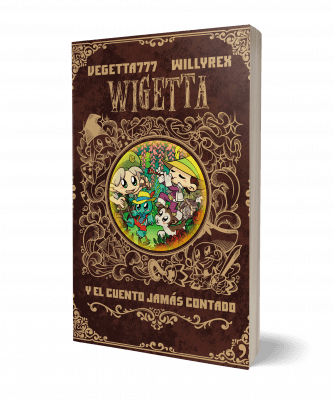 Wigetta y el cuento jamás contado. El noveno  libro publicado por el rey de minecraft.